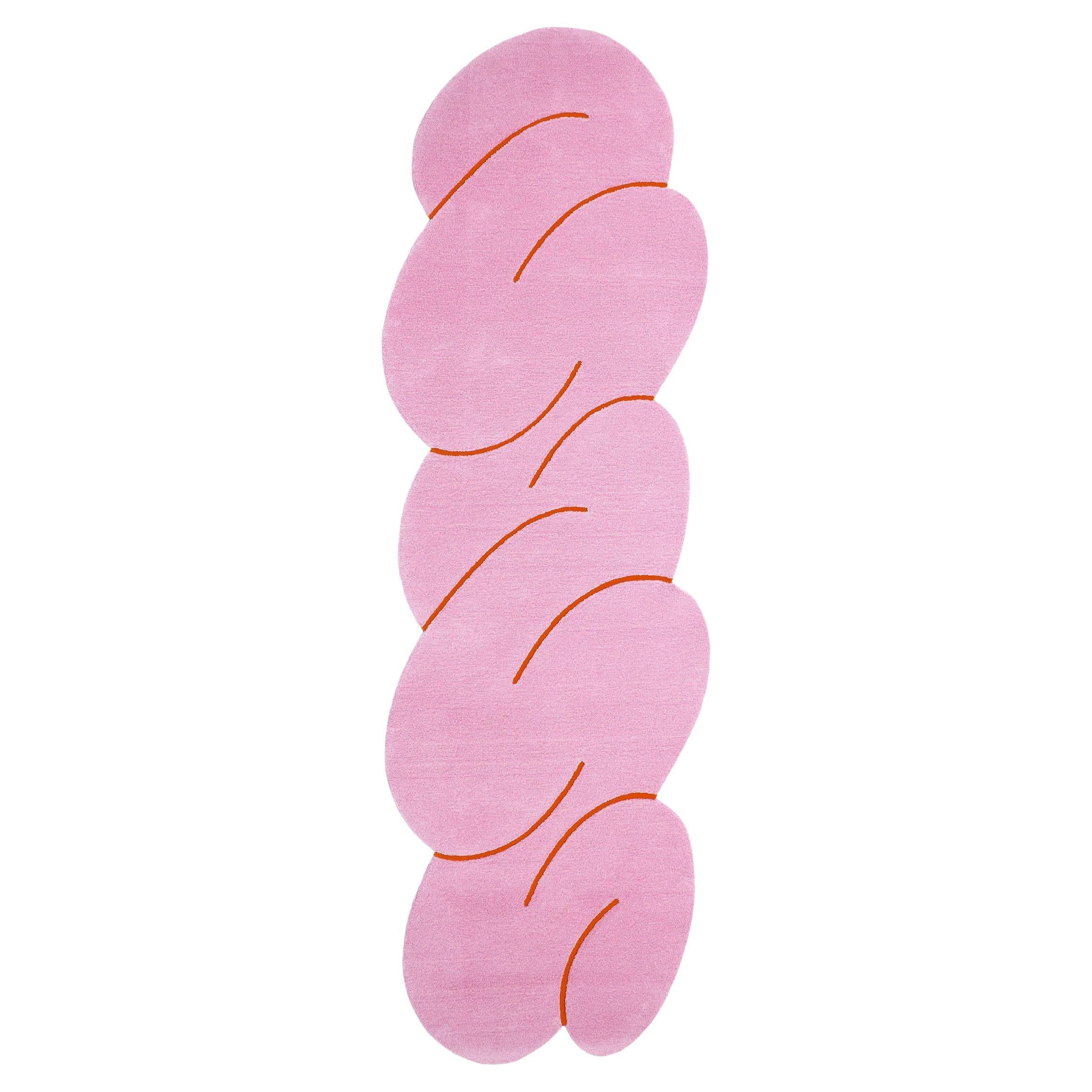 Okej - Pink Mélange Squiggle 2.5 x 8 FT