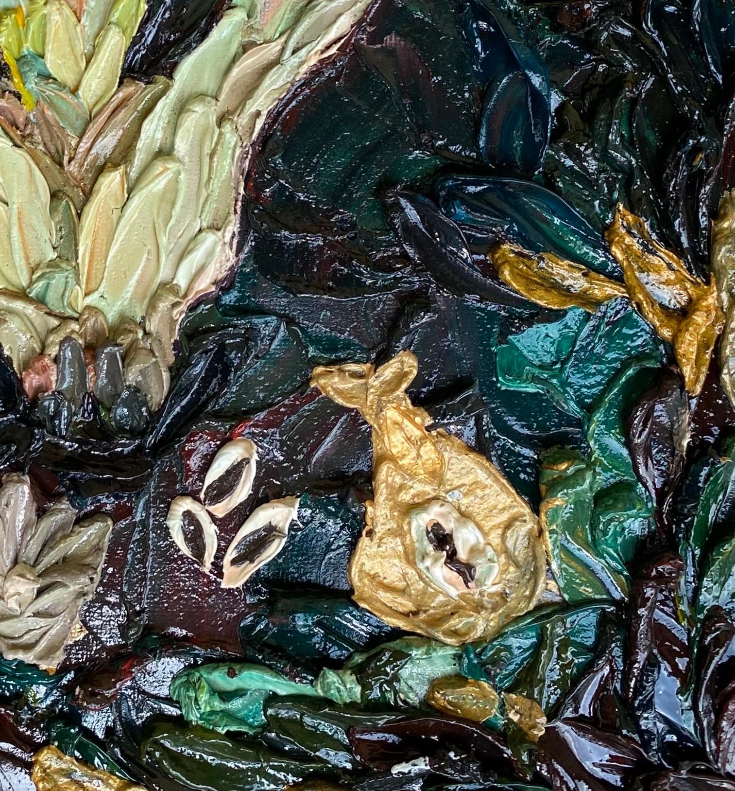 Abbondanza: Aje Ni Temi - XXI secolo, Contemporaneo, Figurativo, Miniatura in vendita 1