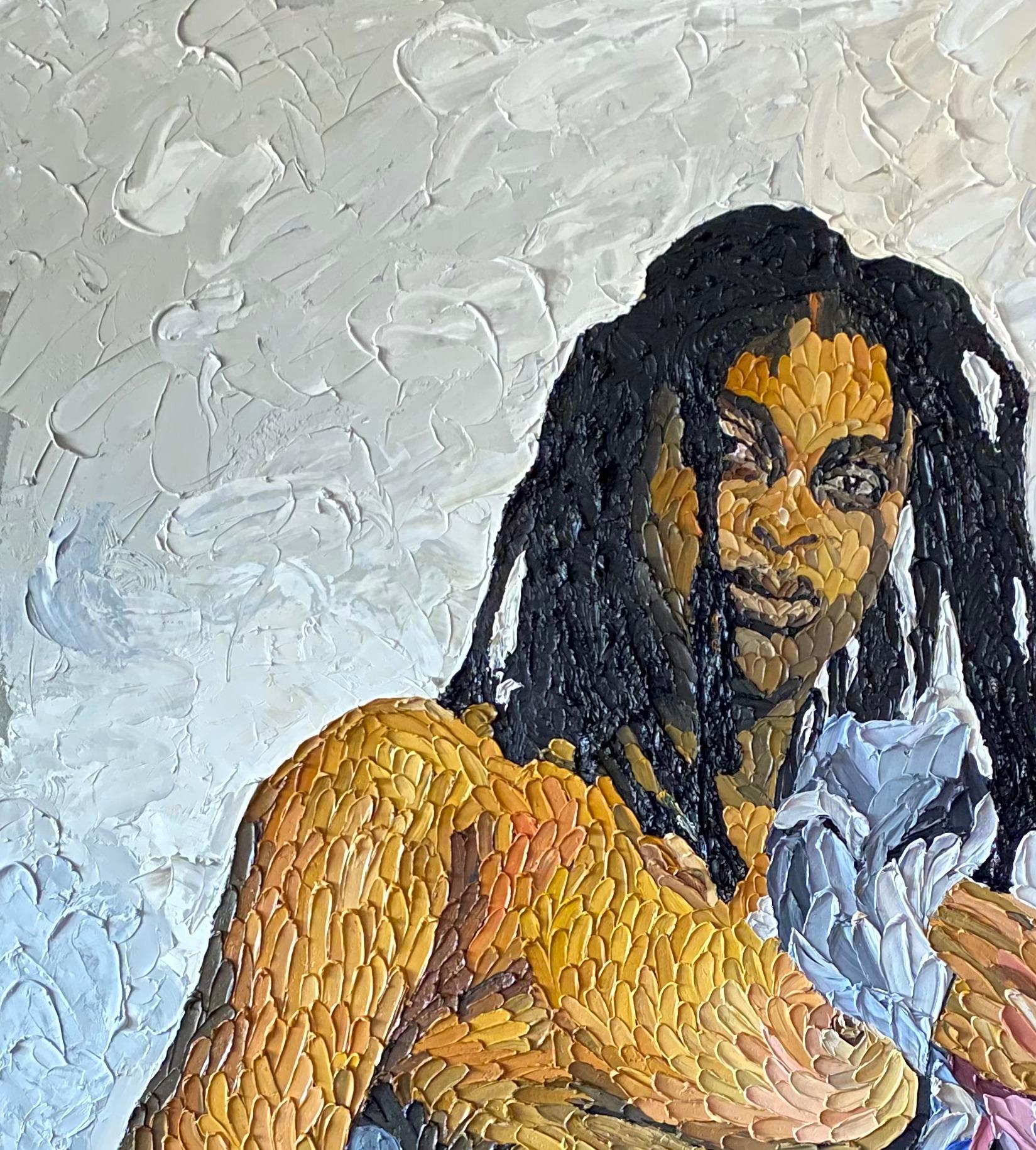 It's Always Too Soon To Quit - Painting by Okeowo Oluwaferanmi