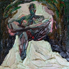Asiko - 21st Century, Contemporary, Figurative, Impasto, Minimalist Abstract