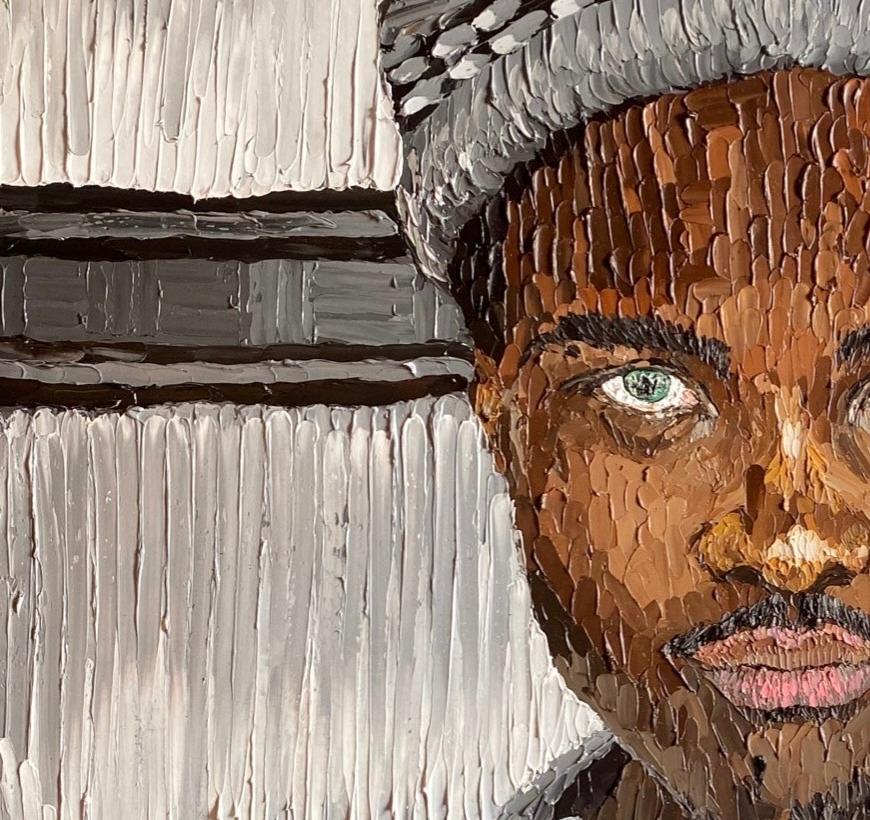 Il Becchino - Painting Romantico di Okeowo Oluwaferanmi