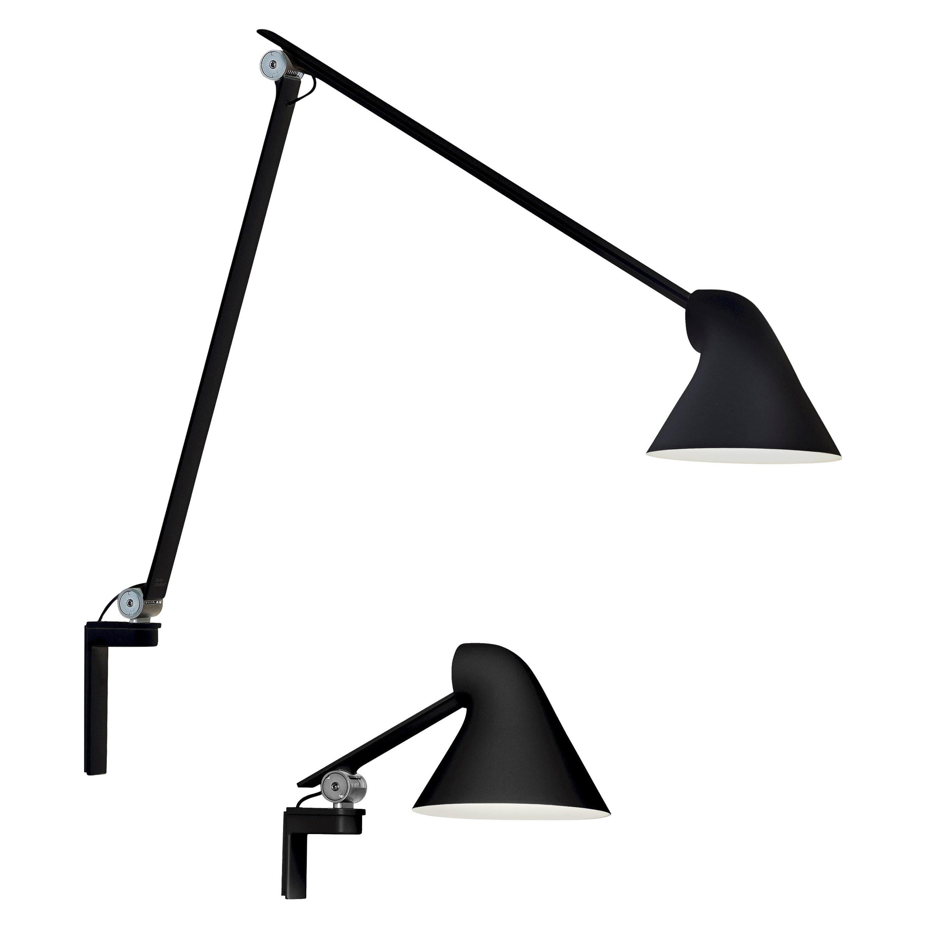 Oki Sato NJP Black Large Wall Light for Louis Poulsen