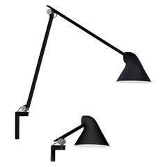 Oki Sato NJP Black Large Wall Light for Louis Poulsen