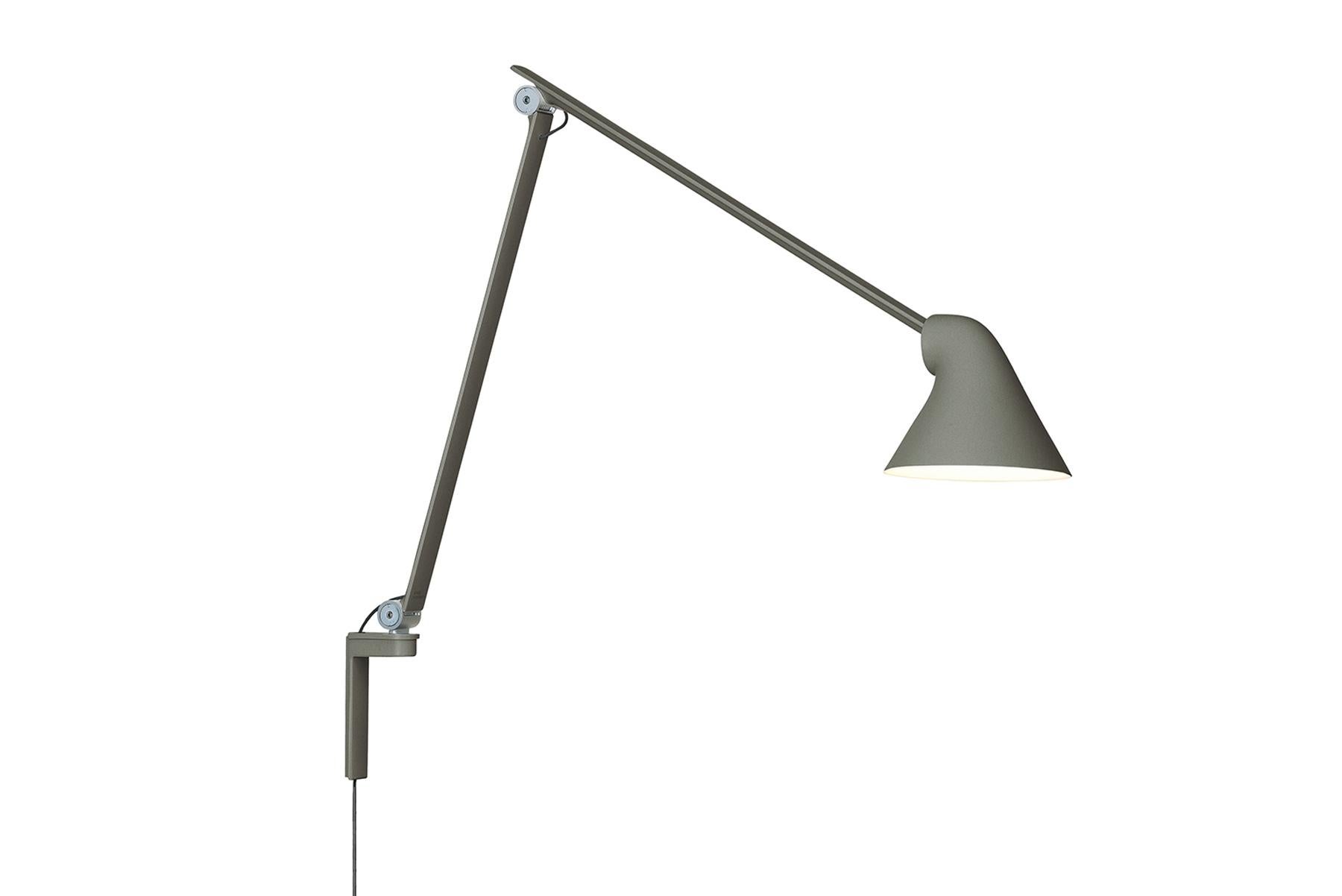 Mid-Century Modern Lampe murale à bras long Oki Sato Njp en vente