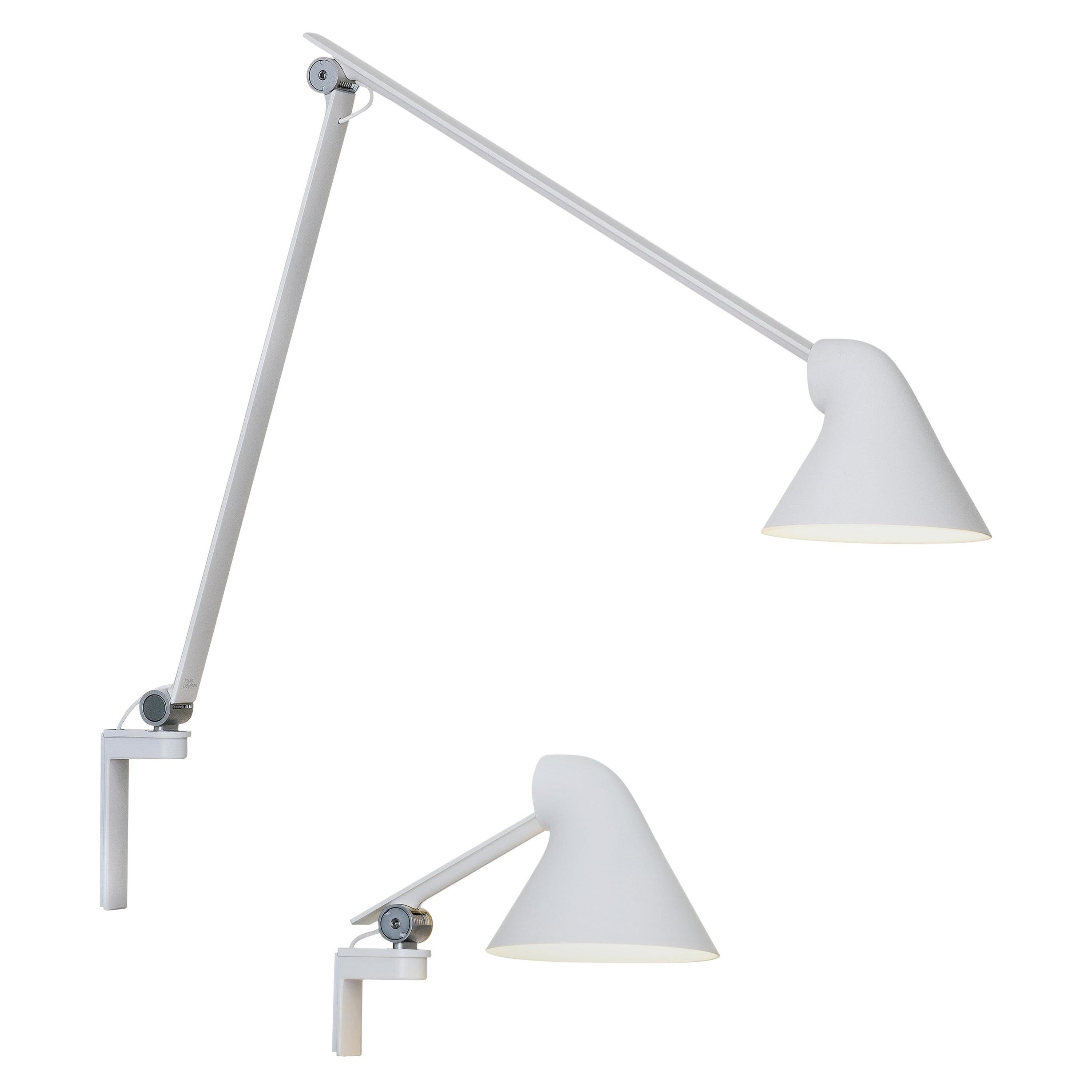 Oki Sato NJP White Large Wall Light for Louis Poulsen