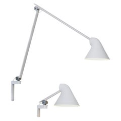 Oki Sato NJP White Large Wall Light for Louis Poulsen