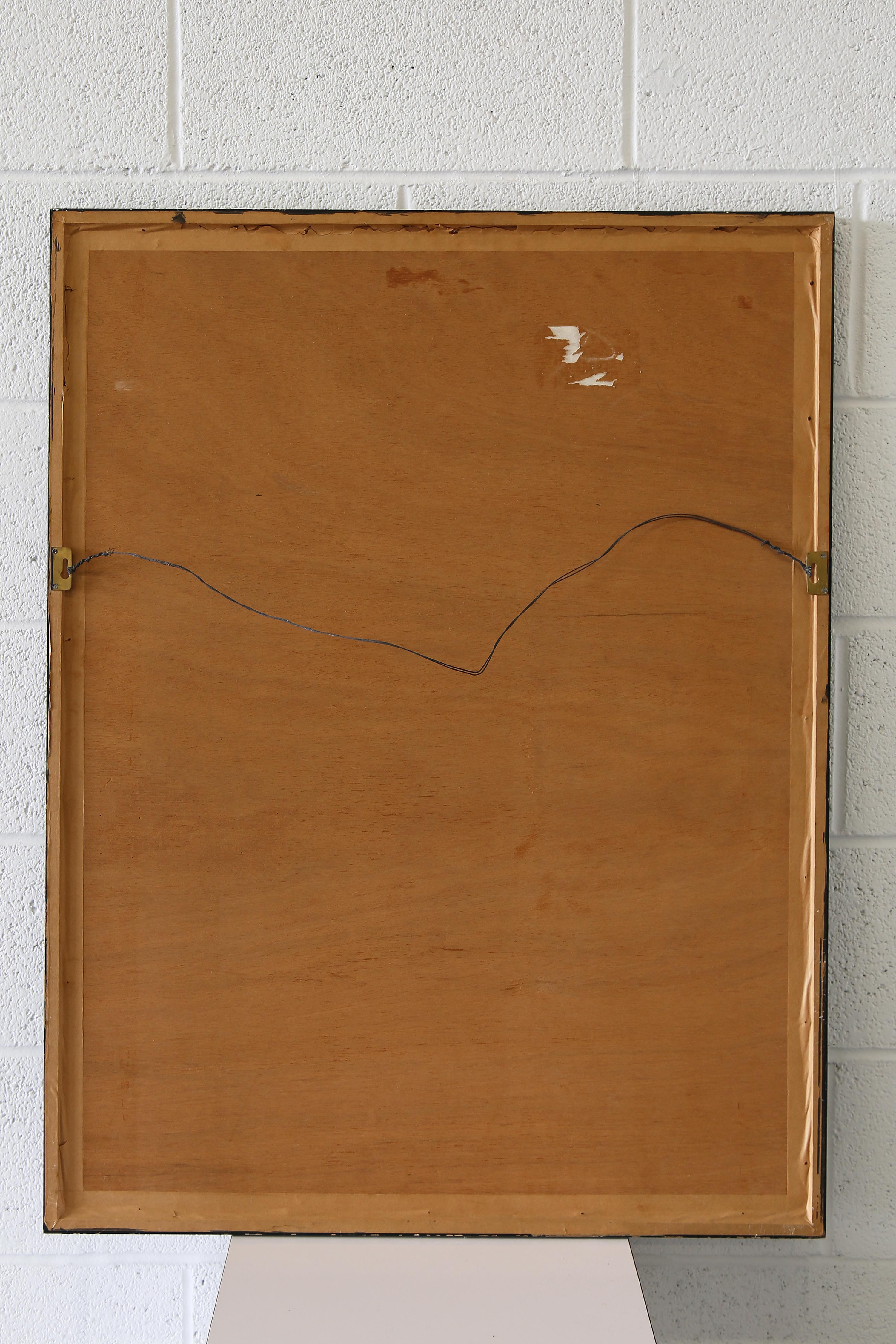 Mid-20th Century Okiie Hashimoto (1899-1993) Stone and Sand Garden, Woodcut, 1961 46/50 For Sale