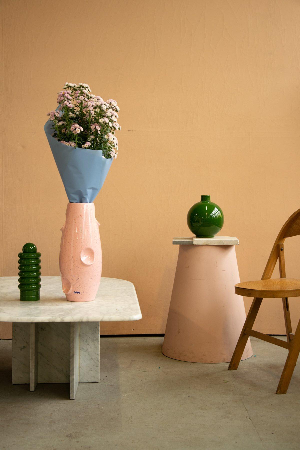 Moderne Vase OKO/Confétti de Malwina Konopacka en vente