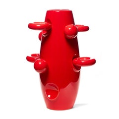 OKO / Rosso / Vaso a razzo di Malwina Konopacka