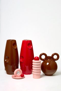 OKO / Vaso rosso di Malwina Konopacka
