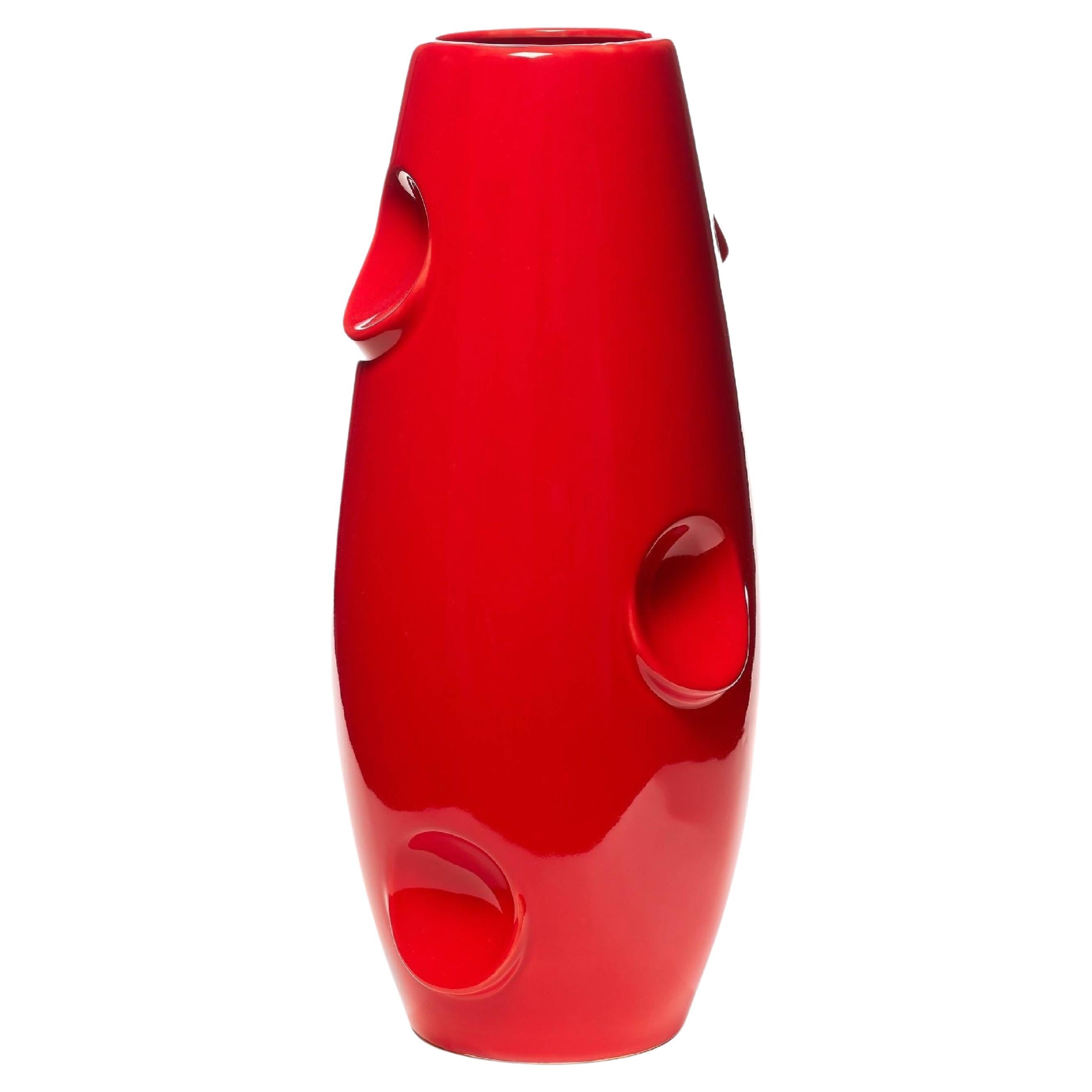 OKO / Red Vase by Malwina Konopacka