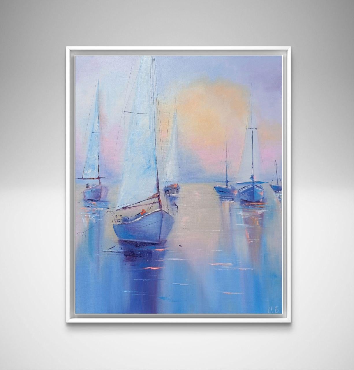 Yates. pintura al óleo en venta 3