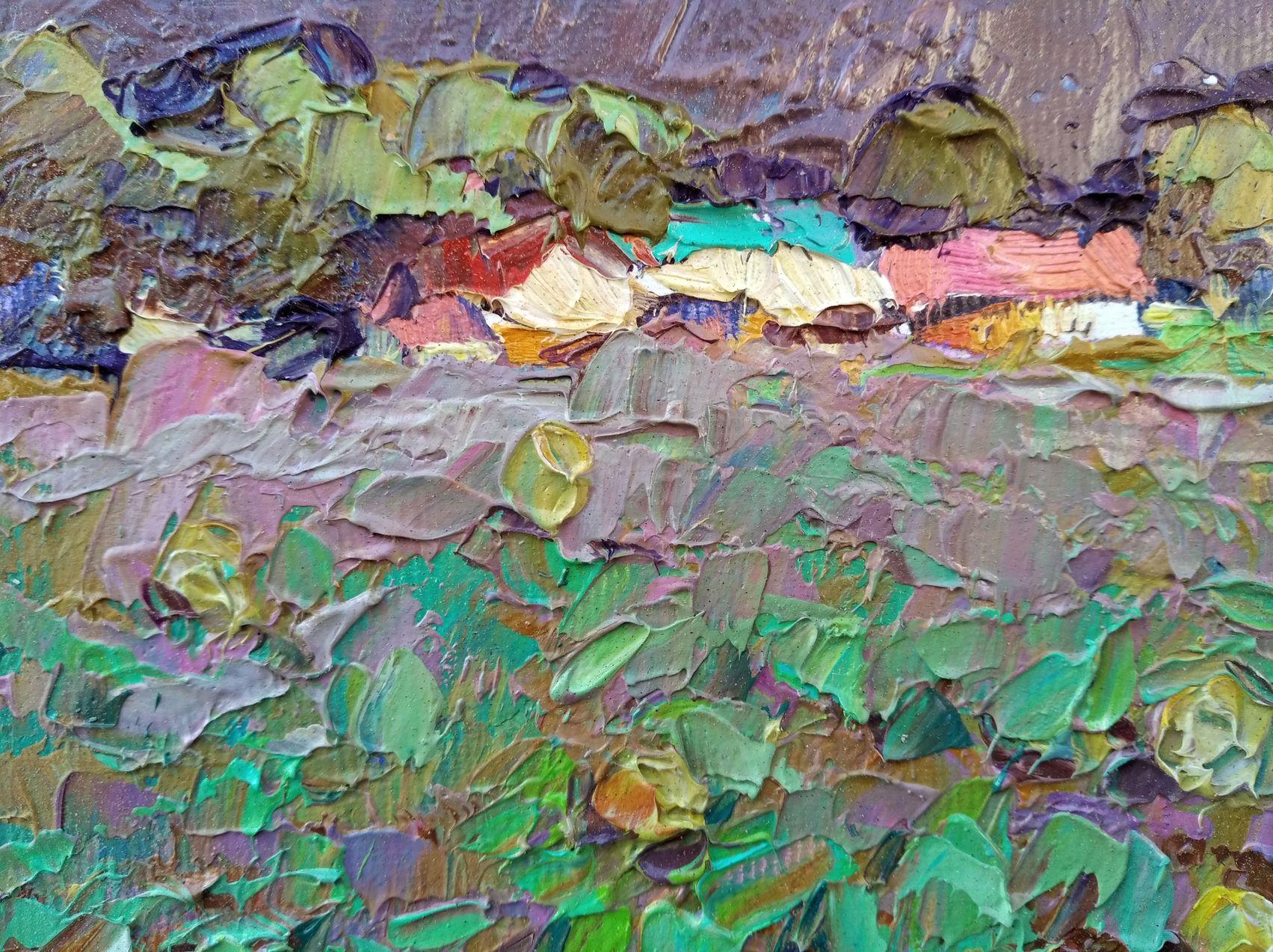 In the Garden, Original oil Painting, Ready to Hang 1