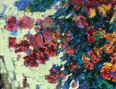 Fleurs du matin, Impressionnisme, Nature morte, Peinture à l'huile originale, Prête à être accrochée
