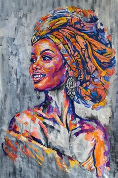 Carefree Sincerity, Impressionist Portrait Painting, Oil on Canvas, 2026