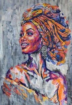 Carefree Sincerity, Impressionist Portrait Painting, Oil on Canvas, 2026