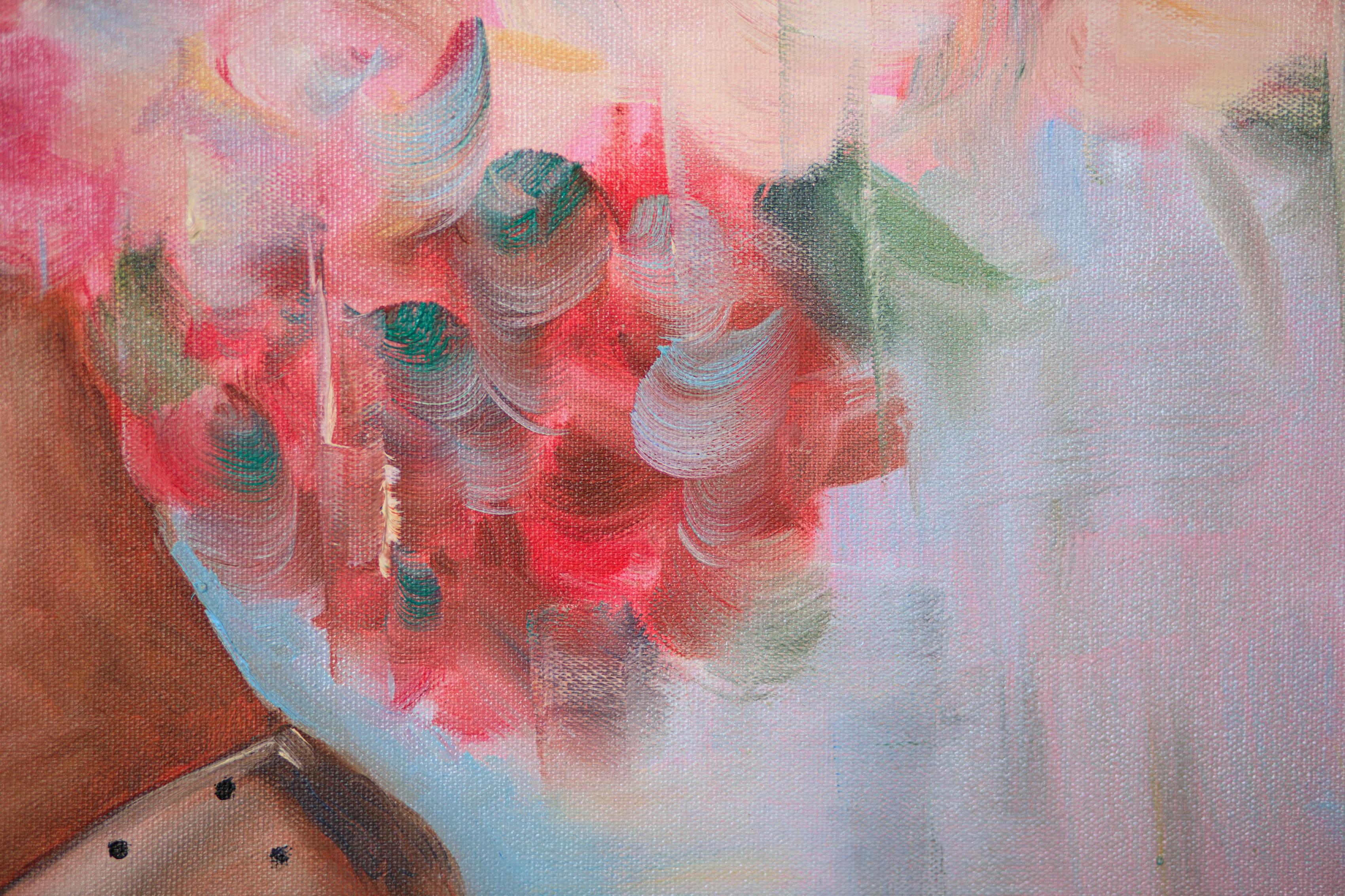 Chica a la moda. Pintura original en venta 5