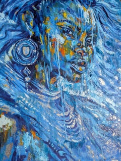 Sim of Light, Retrato impresionista, óleo sobre lienzo, 2026