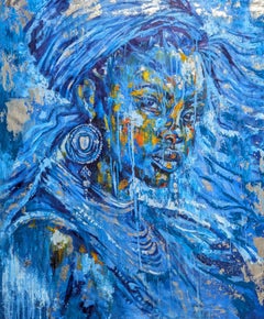 Sim of Light, Retrato impresionista, óleo sobre lienzo, 2026