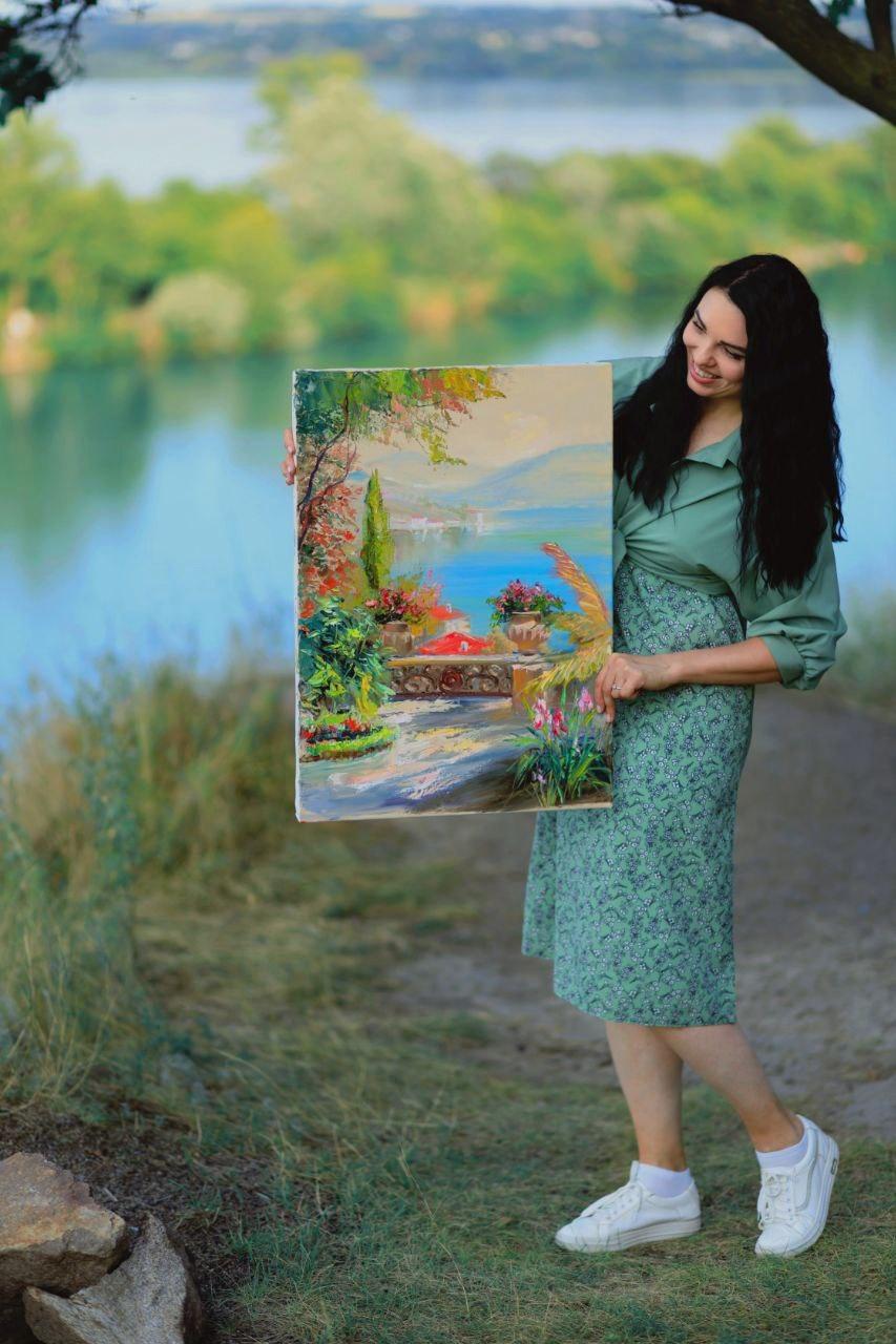 “Sunny Italy”. Original painting For Sale 2