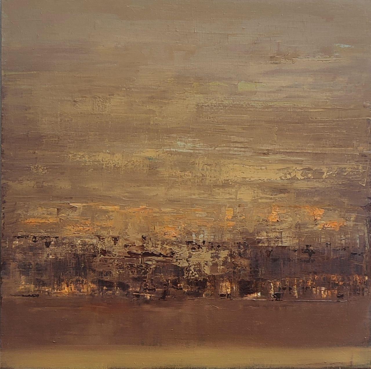 Oksana Reva Abstract Painting - ALCHEMY OF FIRE