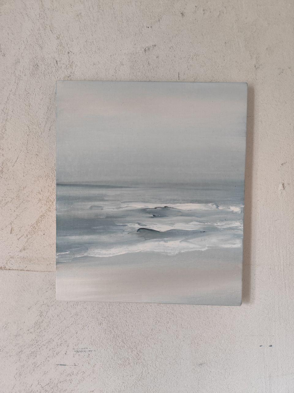 AQUA-PRIMA - Abstract Painting by Oksana Reva