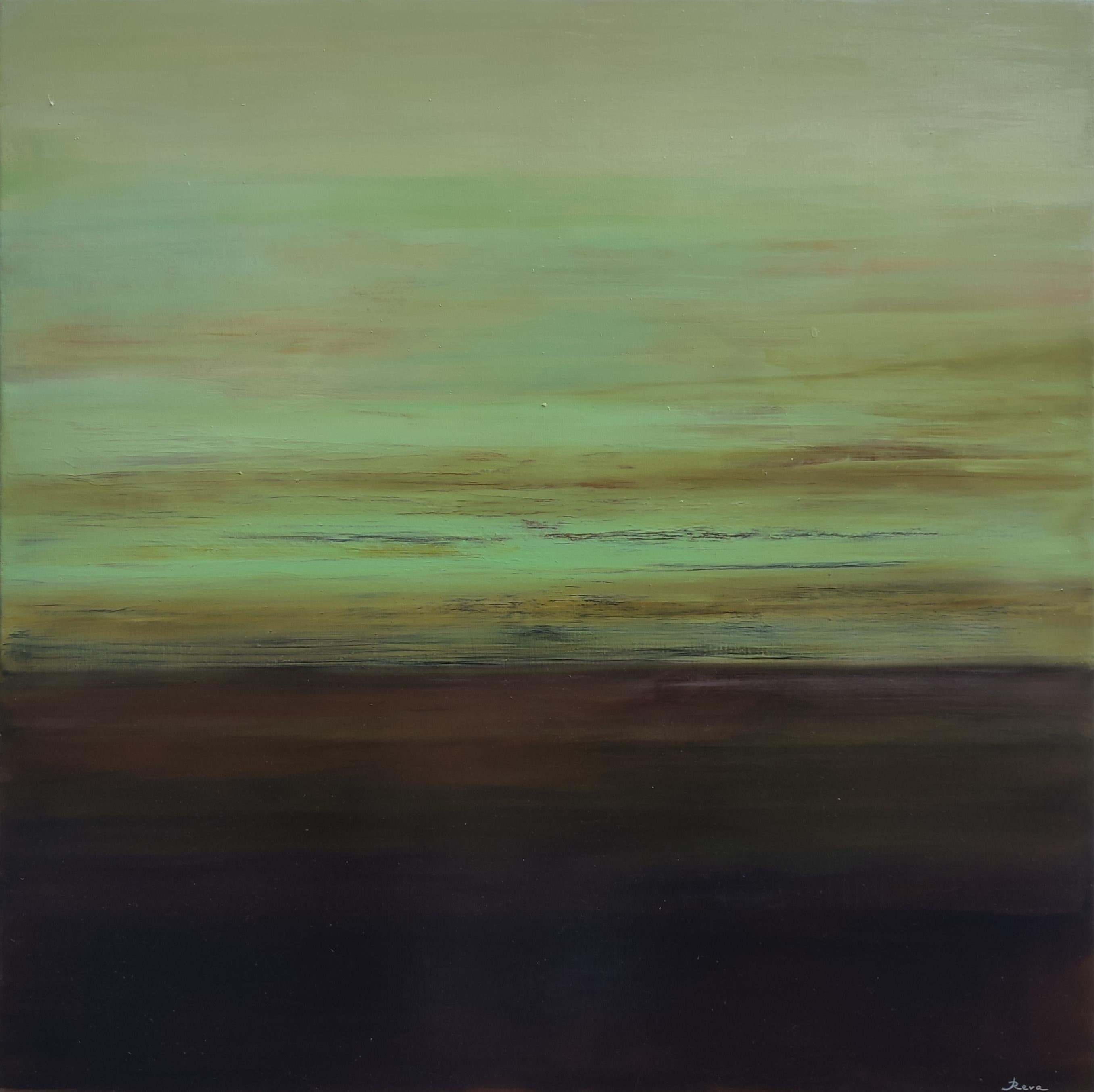 Oksana Reva Abstract Painting - Impulse in motion. "Moment" Series