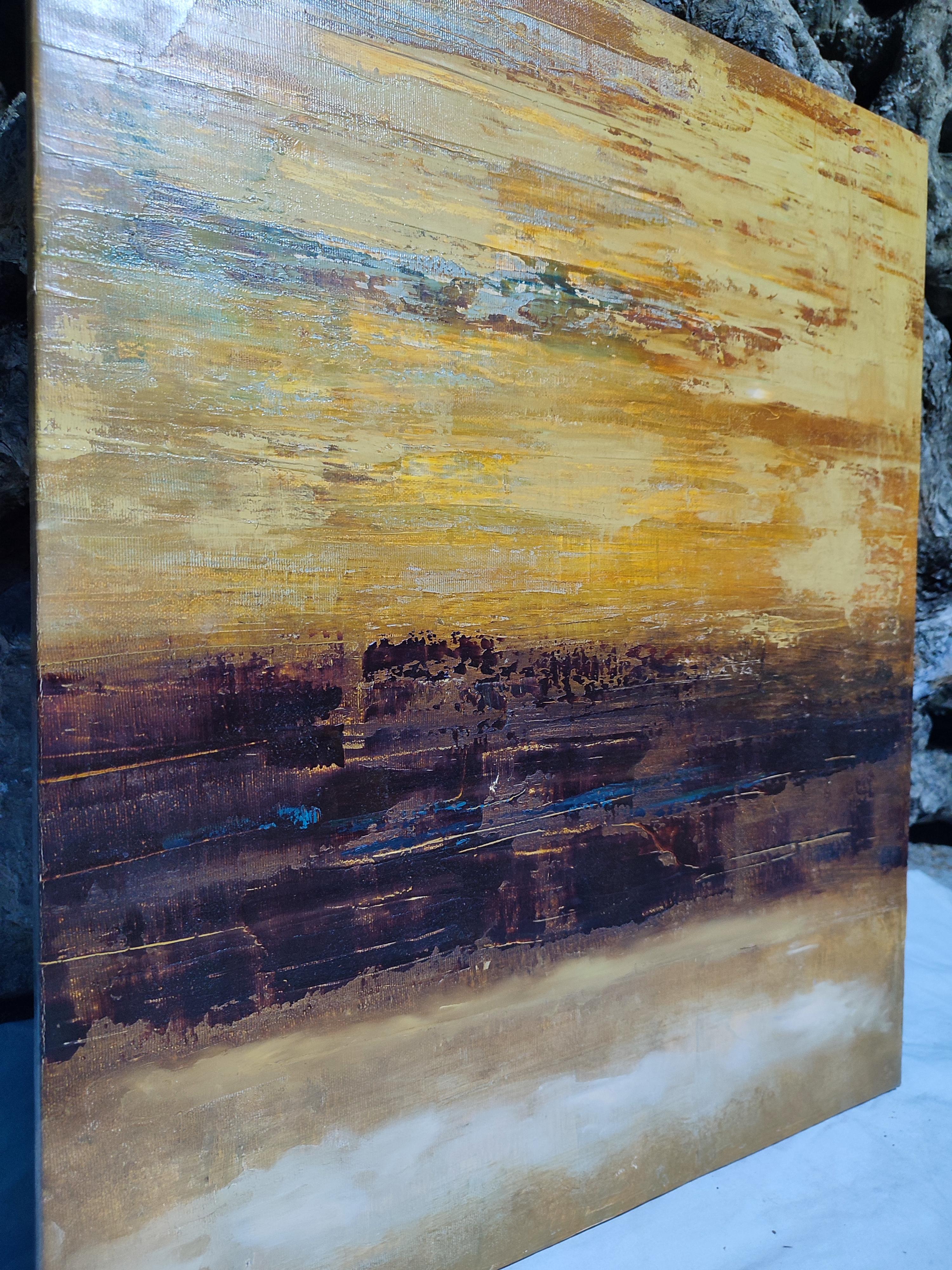 Intervalle (Abstrakt), Painting, von Oksana Reva