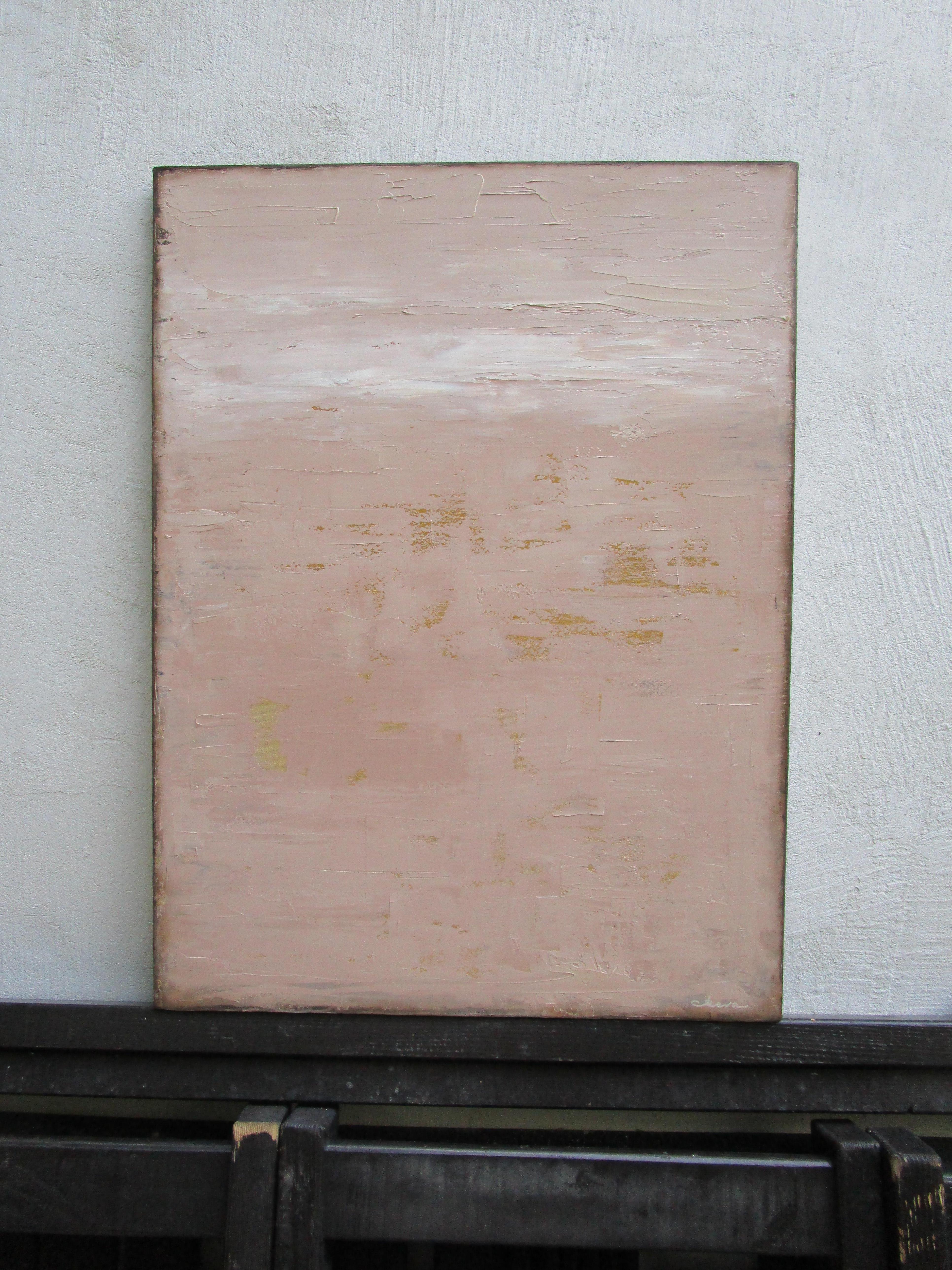 PULVER (Grau), Abstract Painting, von Oksana Reva