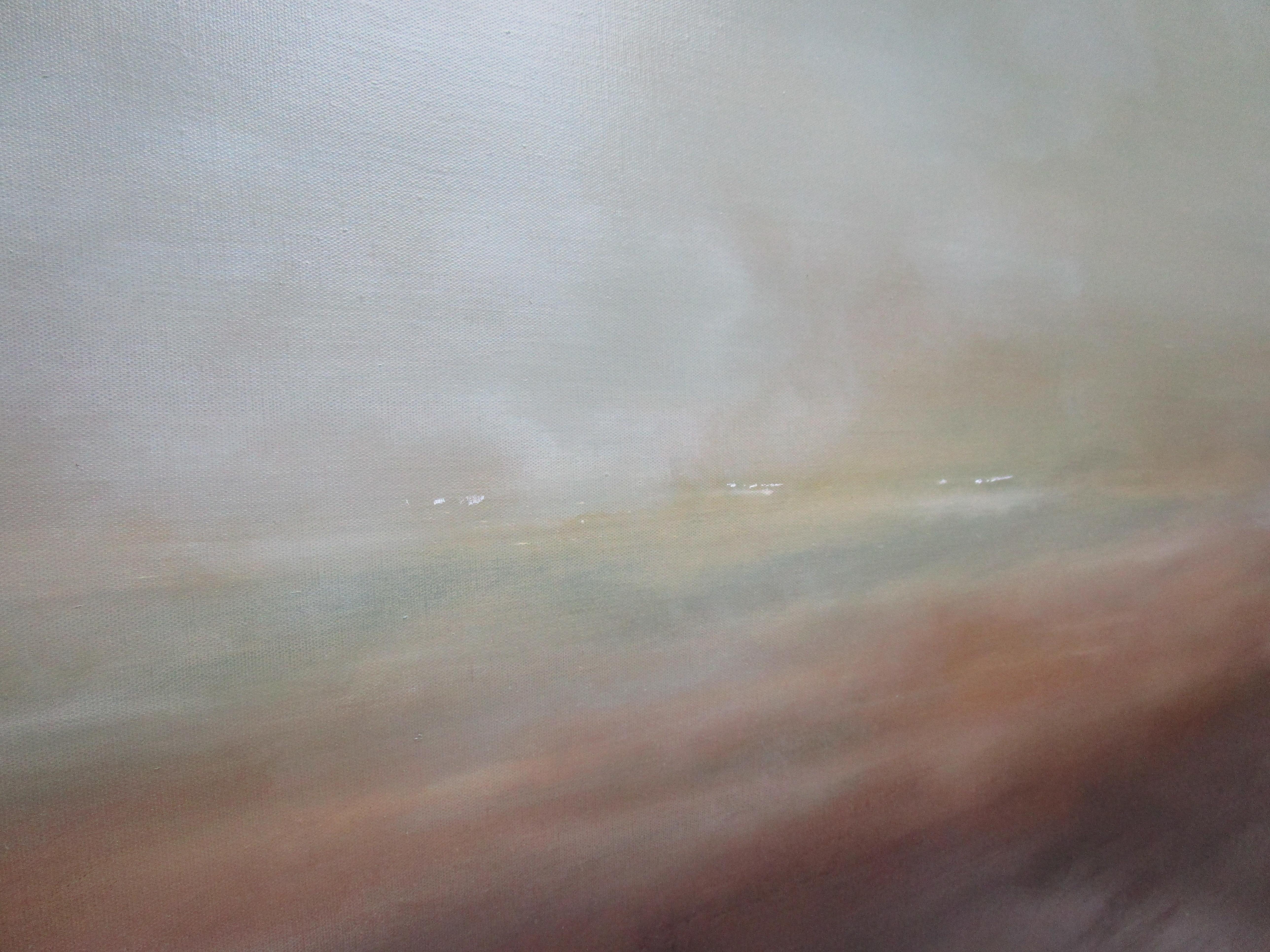 SILENCE - Abstract Painting by Oksana Reva