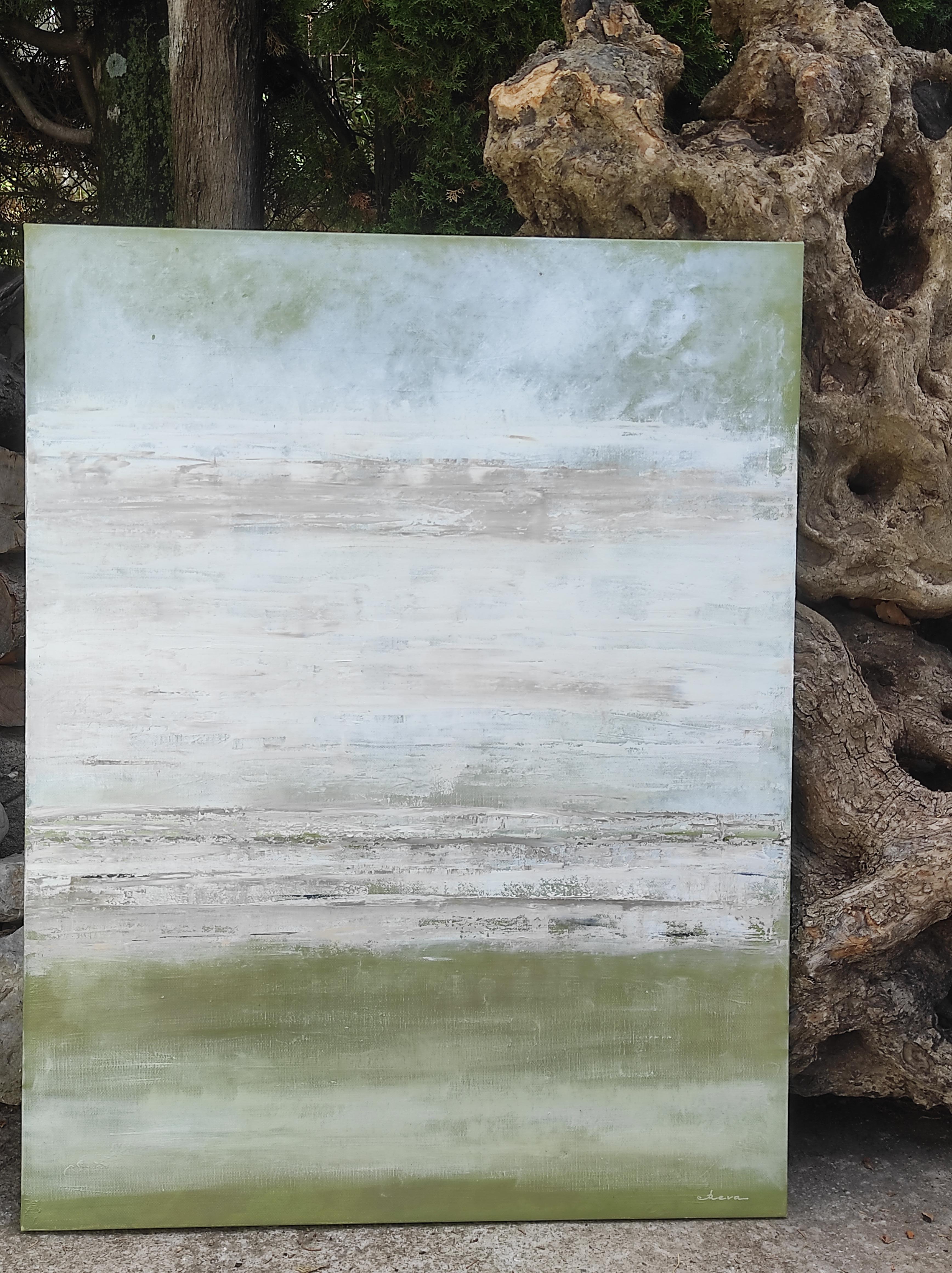 The Beginning (Abstrakt), Painting, von Oksana Reva