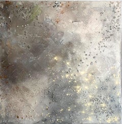 Code LI-1.  LED Installation Hi-tech Modern Geometric Abstract Blue Green