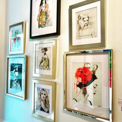 Dolce&Gabanna Fashion Illustration Watercolor Original Figurative Runway Model