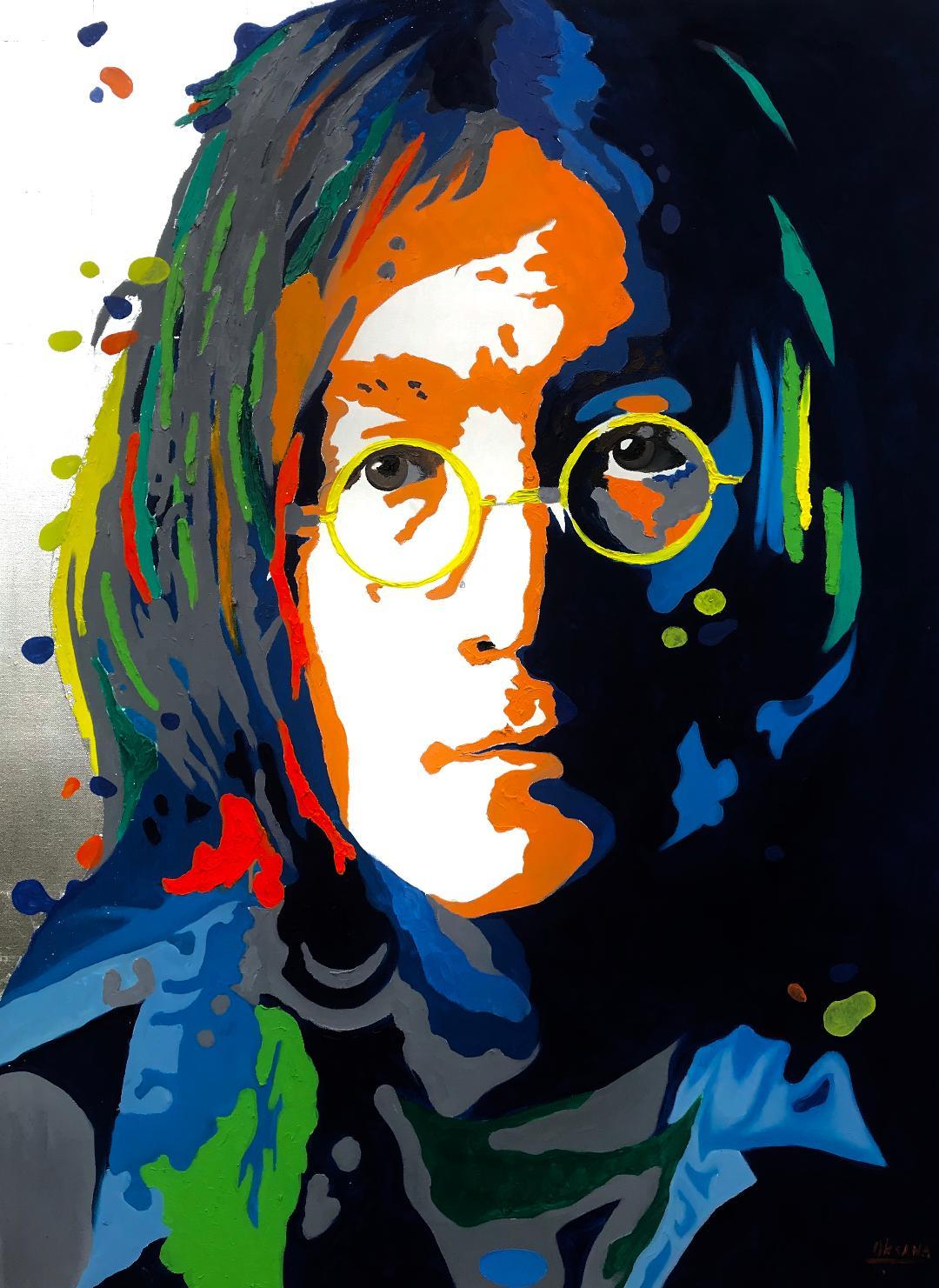 Oksana Tanasiv Portrait Print – John Lennon