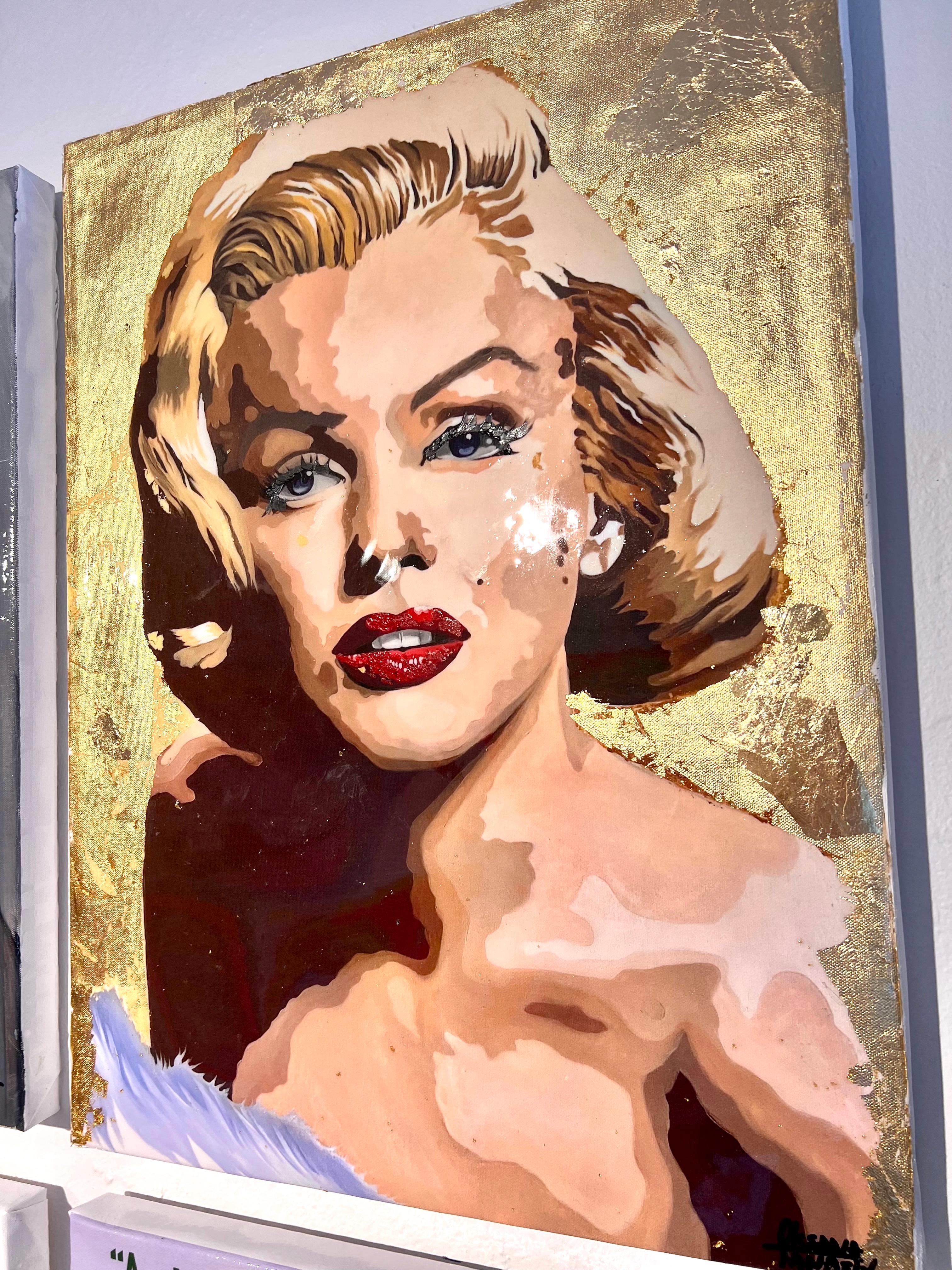 Marilyn Monroe – Print von Oksana Tanasiv