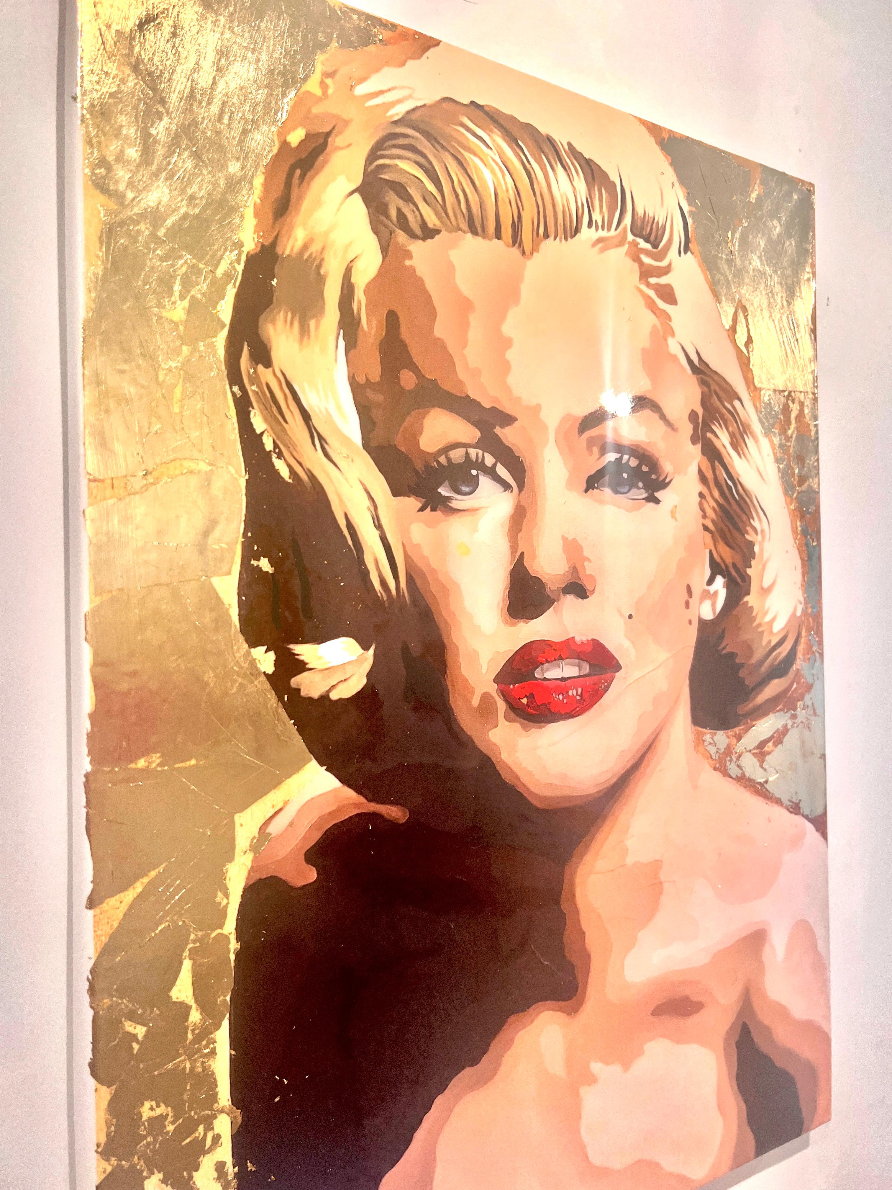 Marilyn Monroe (Pop-Art), Print, von Oksana Tanasiv
