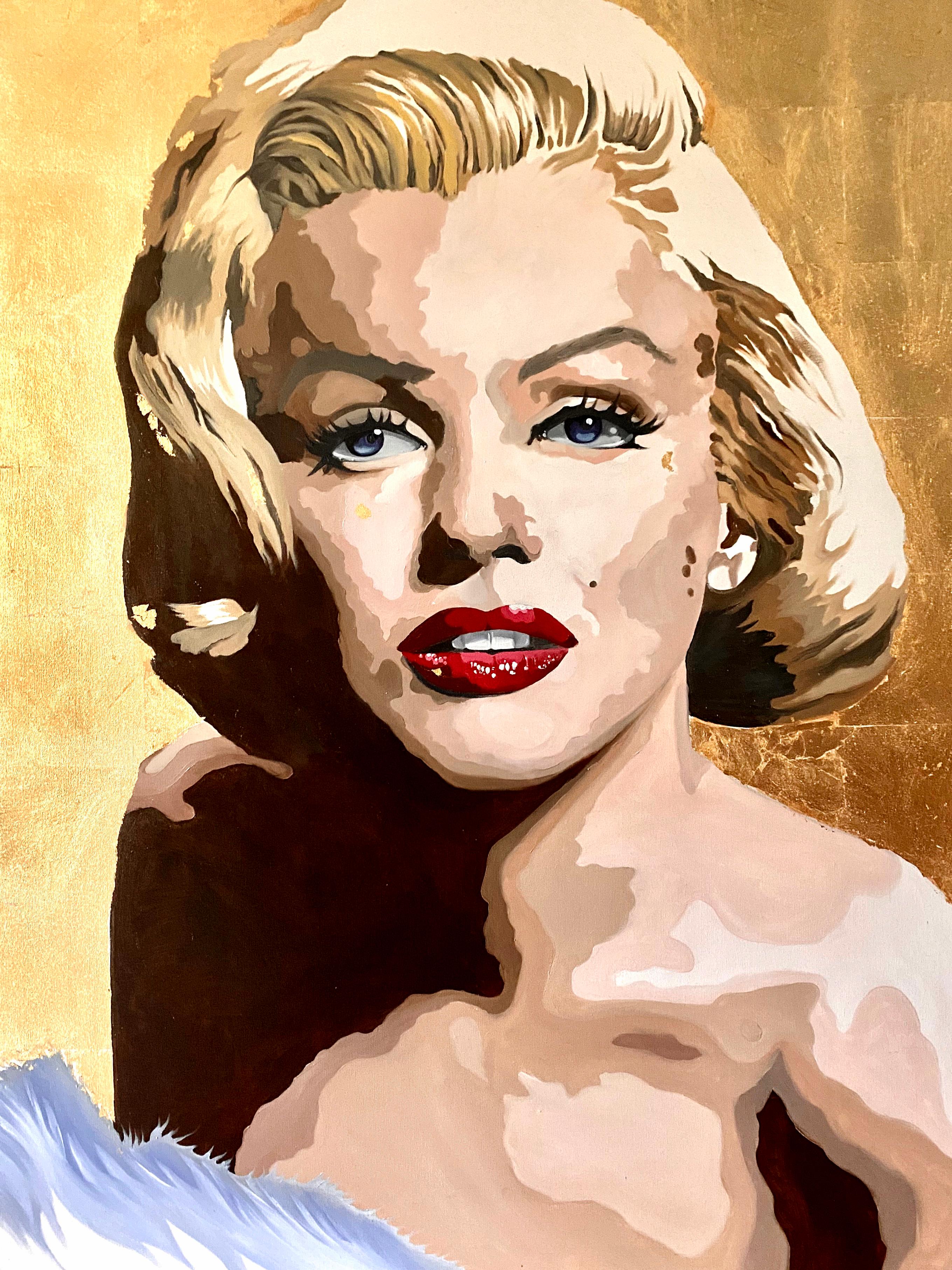 Portrait Print Oksana Tanasiv - Marilyn Monroe