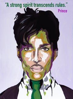 Prince. Celebrities Portraits, Pop-art.