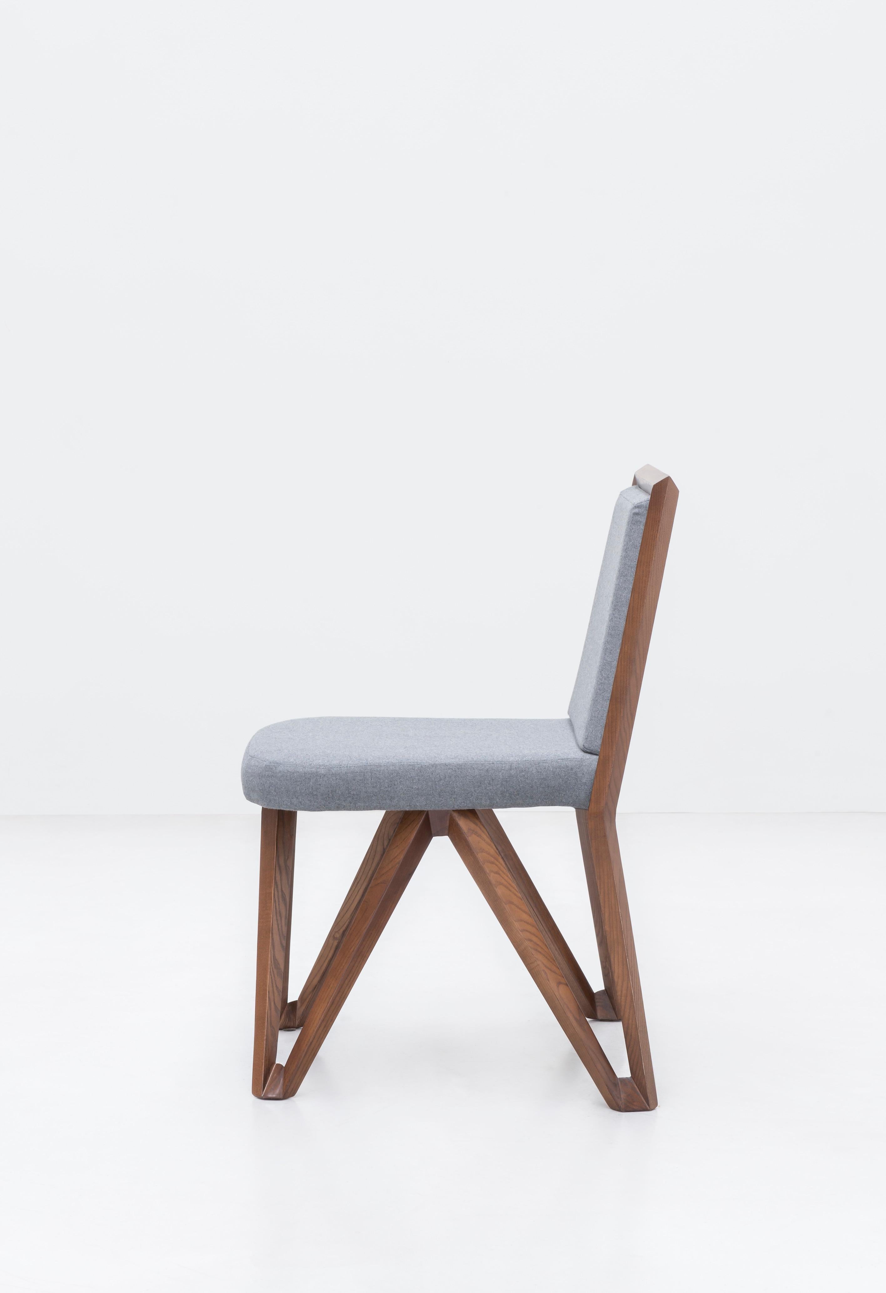 Hand-Crafted Oktopussy Side Chair by Jean Louis Deniot for Marc de Berny For Sale