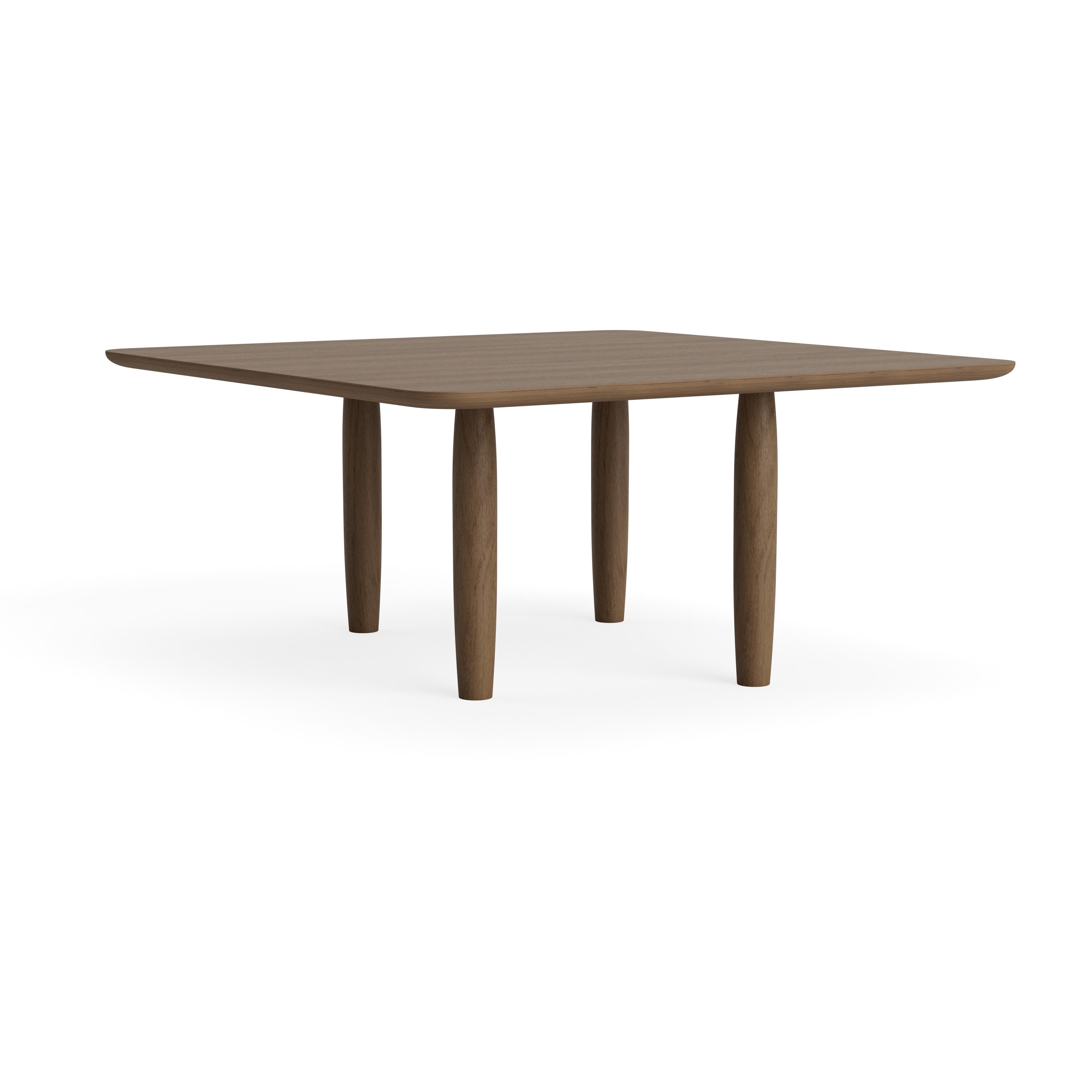 Contemporary Oku Natural Oak Coffee Table by NORR11