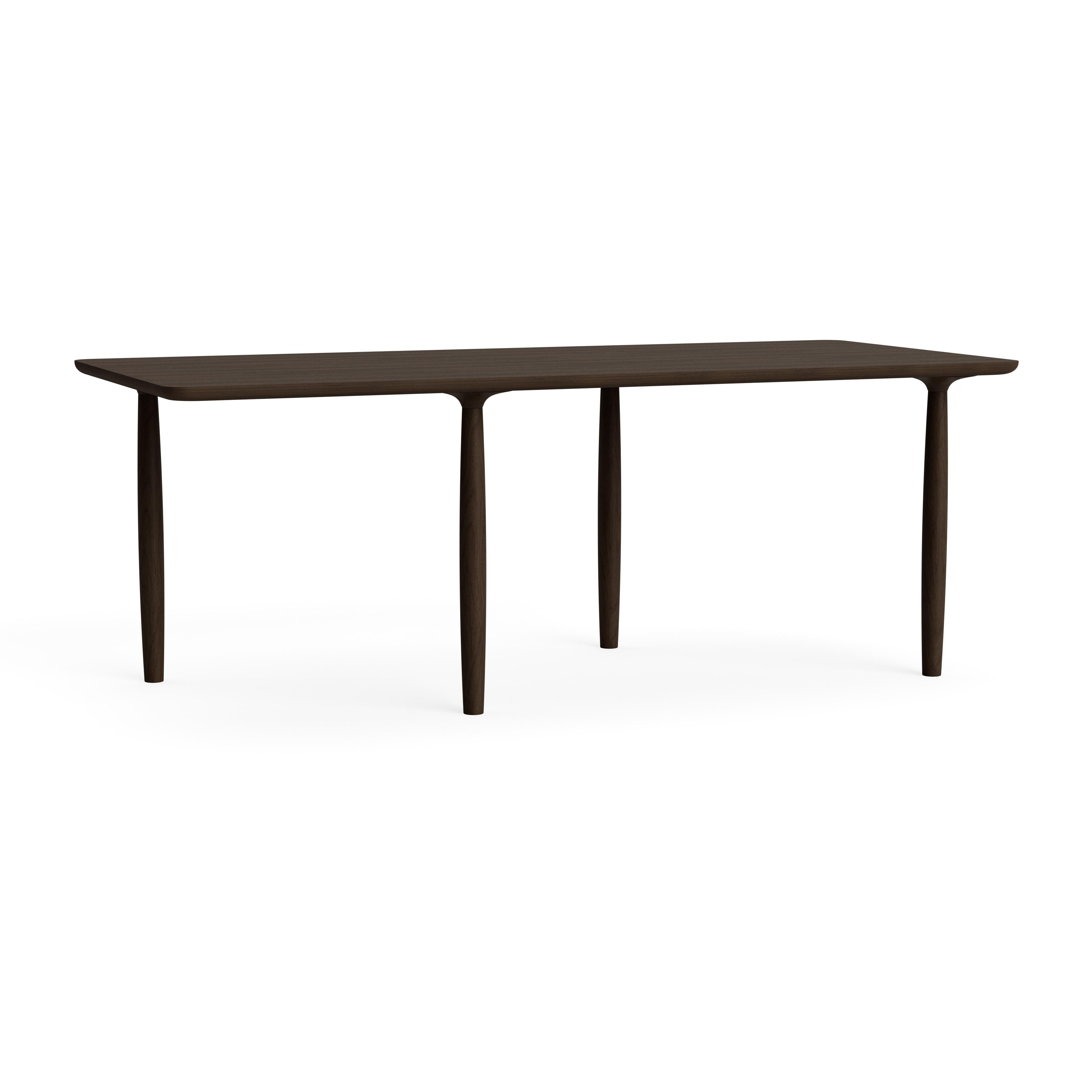 Post-Modern Oku Rectangular 200 Natural Oak Dining Table by NORR11 For Sale