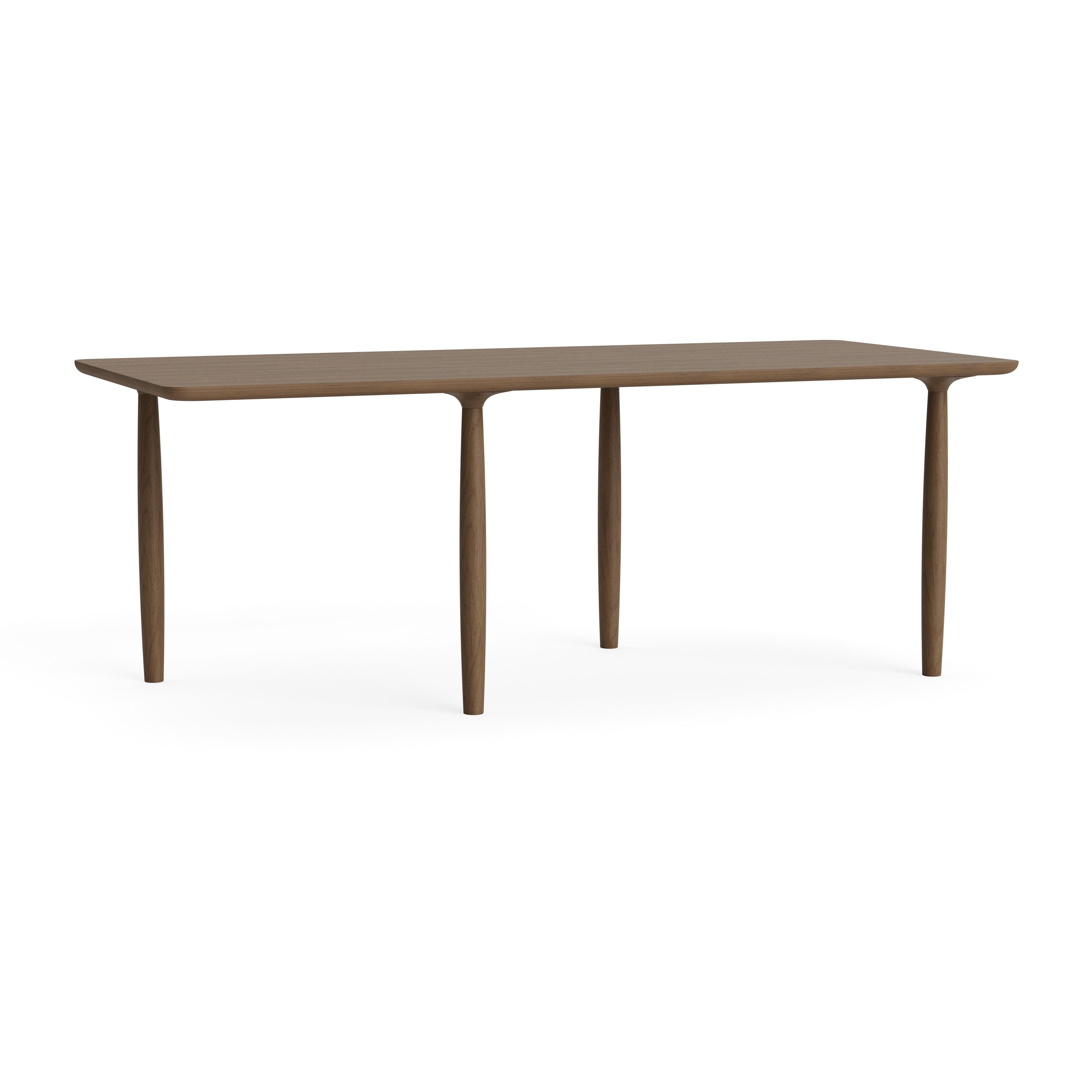 Danish Oku Rectangular 200 Natural Oak Dining Table by NORR11 For Sale