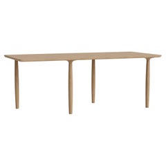 Oku Rectangular 200 Natural Oak Dining Table by NORR11