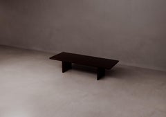 Okumé Plywood and Glossy lacquered Torii Table by Dainelli Studio Atelier