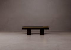 Okumé Plywood Isola Console Table by Dainelli Studio Atelier