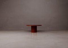 Okumé Plywood Versilia Round Table by Dainelli Studio Atelier