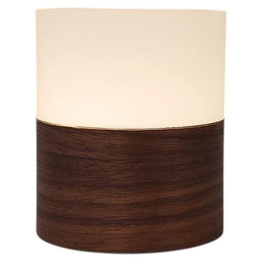 Ola - Handcrafted Portable Table Lamp by Jason Robinson, Walnut For Sale