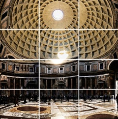 Pantheon 128 av. J.-C. - II Ola Kolehmainen, contemporain, géométrie, architecture, art