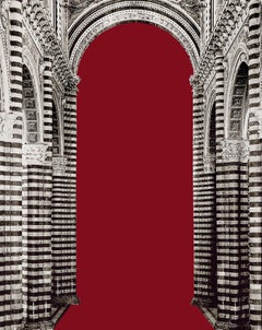 Suprematism Nr. 102 Siena dark Red – Ola Kolehmainen, Contemporary Photography