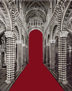 Suprematism Nr. 102 Siena dark Red – Ola Kolehmainen, Contemporary Photography